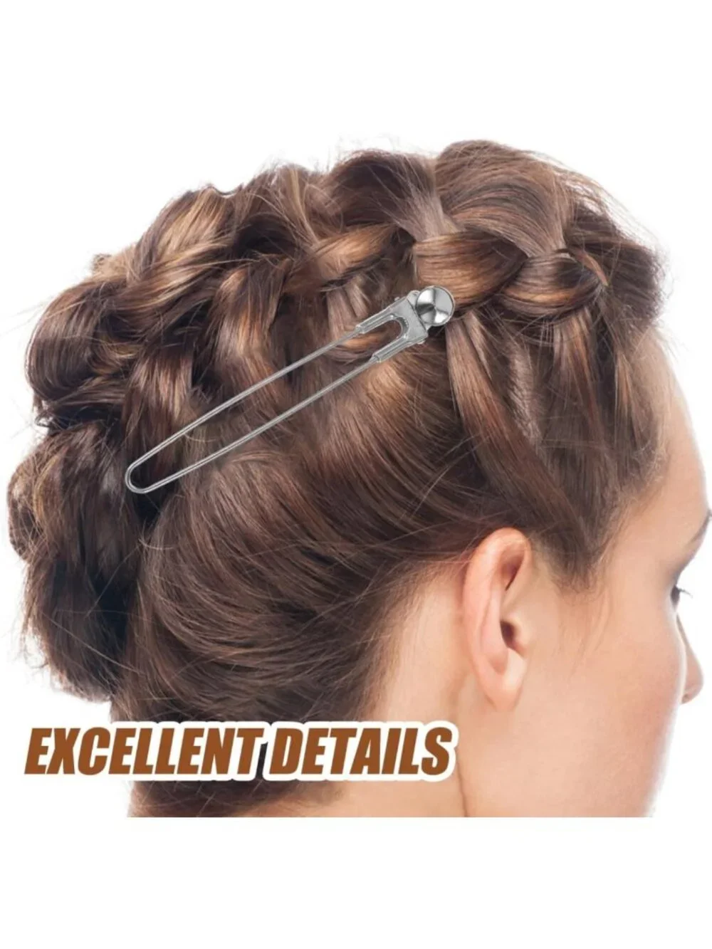 12 Pcs Metal Alligator Hair Clips - Mini Claw Curl Pins for Buns & Styling